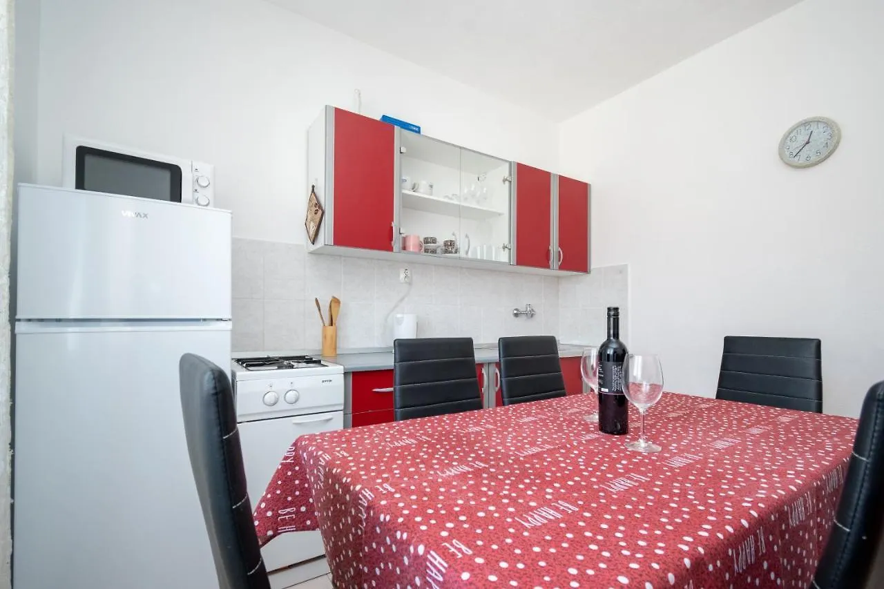 Apartments By The Sea Pag - 20961 باغ 0*,